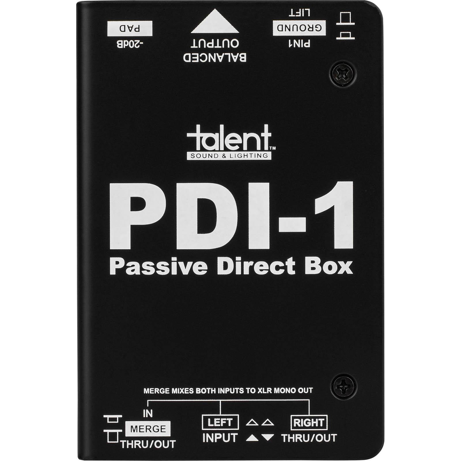 Talent PDI-1 Passive Direct Box DI